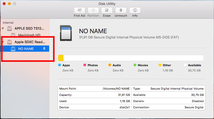 Disk Utility